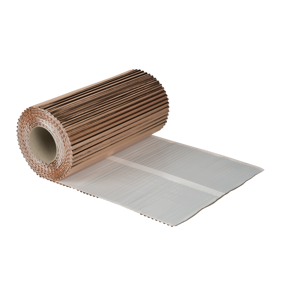 Ubicon Copper Flex Pleated lead-free flashing 300mm x 5m Copper/Butyl