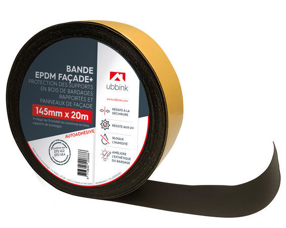 Bande EPDM façade+ larg.145mm long.20m