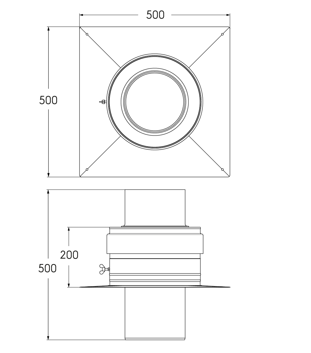 Schéma technique - Kit C B22-B23 N°1 D200