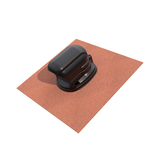 Cable and duct entry 120 15-55° Ubiflex standard Terracotta