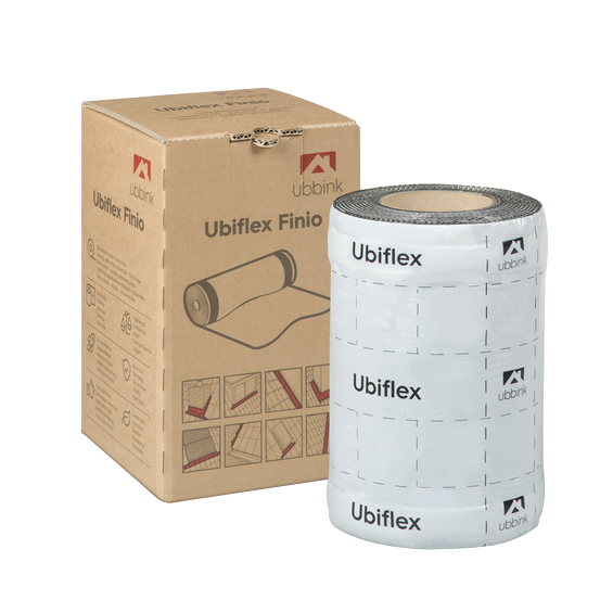 Ubiflex Finio standing with box 250mm x 5m black