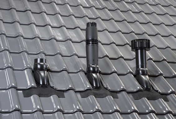 0174050H Universele Ubiflex dakdoorvoerpan 15° - 55°