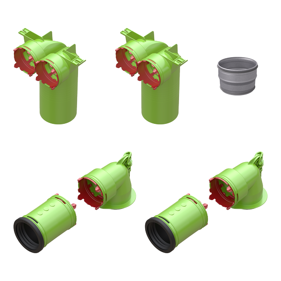 Air Excellent AE48C C-System Kit 90°