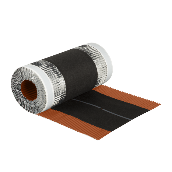Mix Roll Alu ridges 310mm x 5m Alu/PP red
