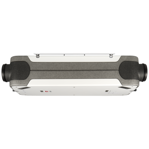 Ubiflux Air CW300 ventilation unit ceiling installation right side with rail