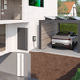 Ubbink Battery Energy Storage System in basement