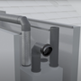 Image d'ambiance - Terminal Horizontal Aerfoam D125mm