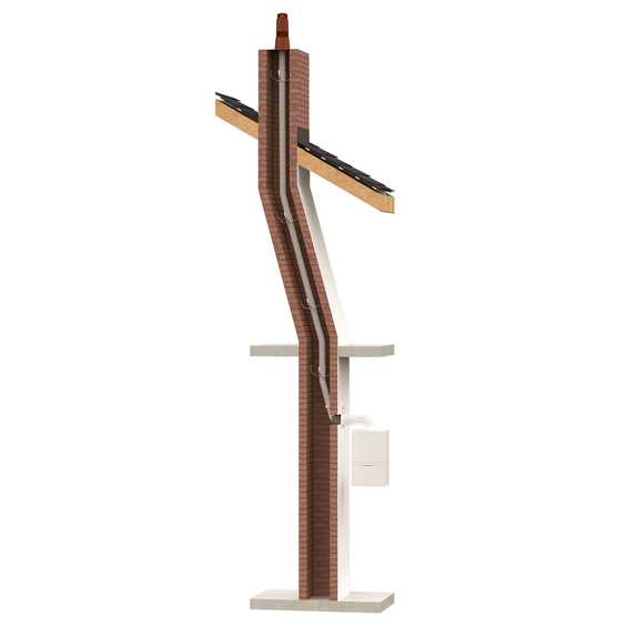 Image d'ambiance - Kit Renolux C 2en1 80/125 ocre