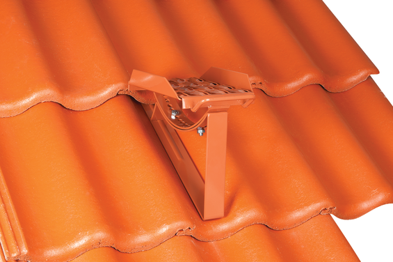 Universal Step Kit red on roof