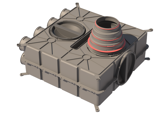 Air Excellent DB808 distribution box PP grey