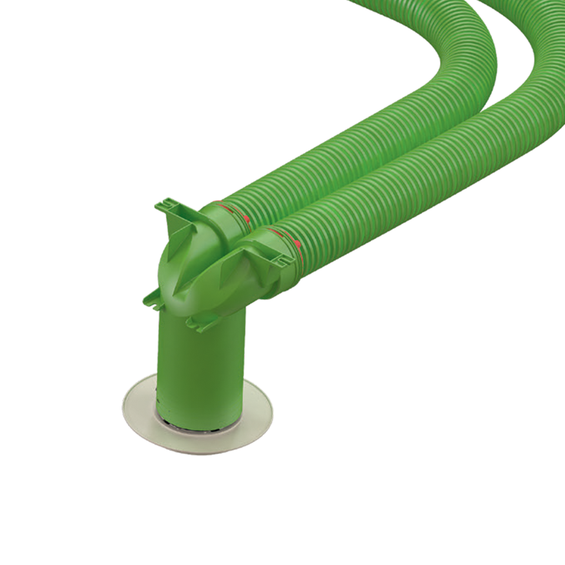 Image d'ambiance - Kit té 90° AE48C circulaire pour bouche D125mm