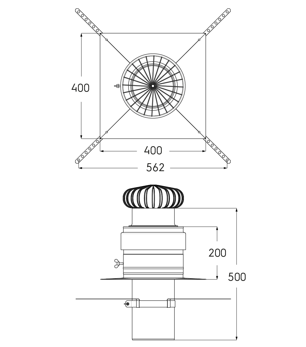 Schéma technique - Kit C B22p-B23p N°1 D160 flex