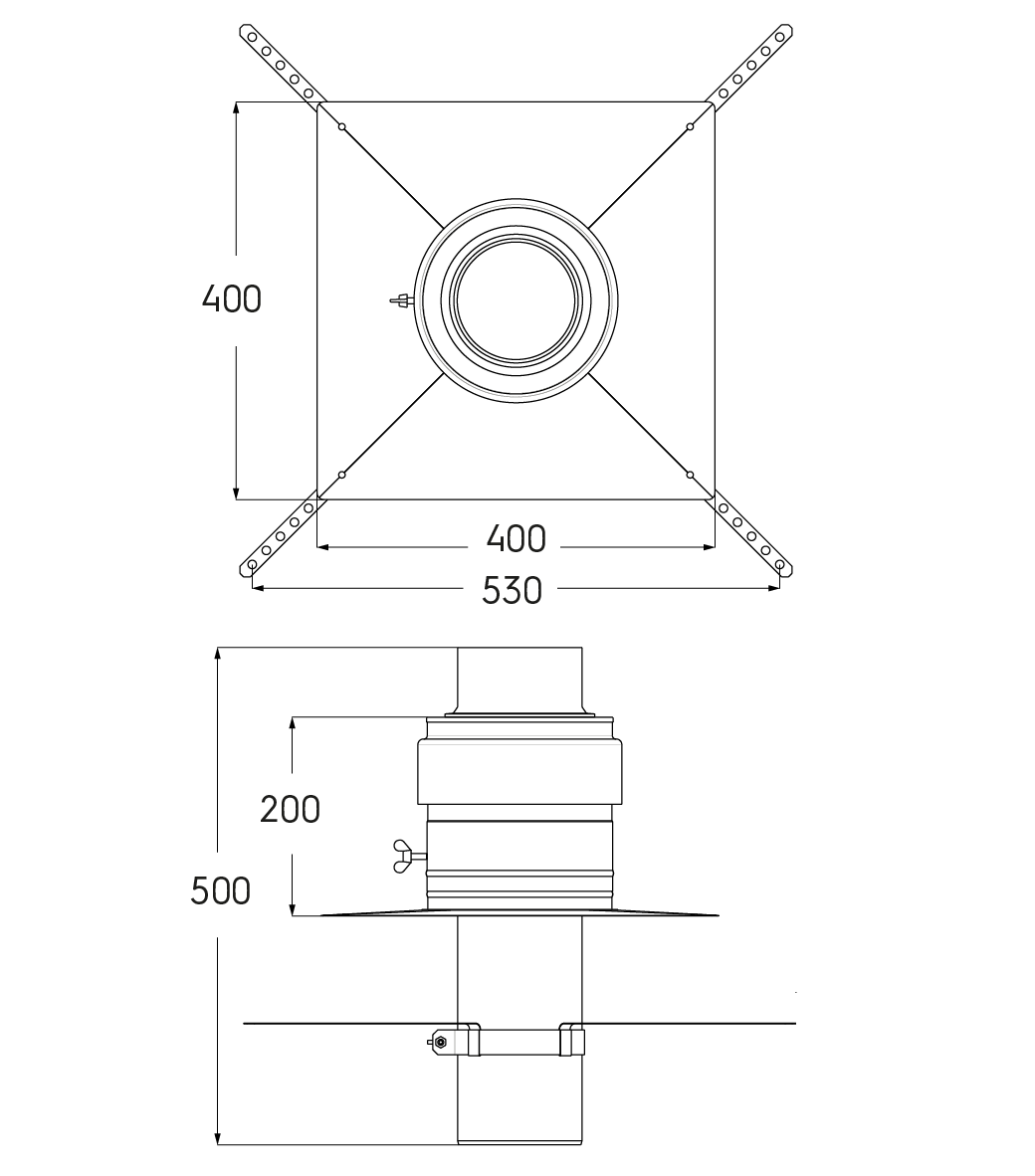 Schéma technique - Kit C B22-B23 N°1 D125 flex