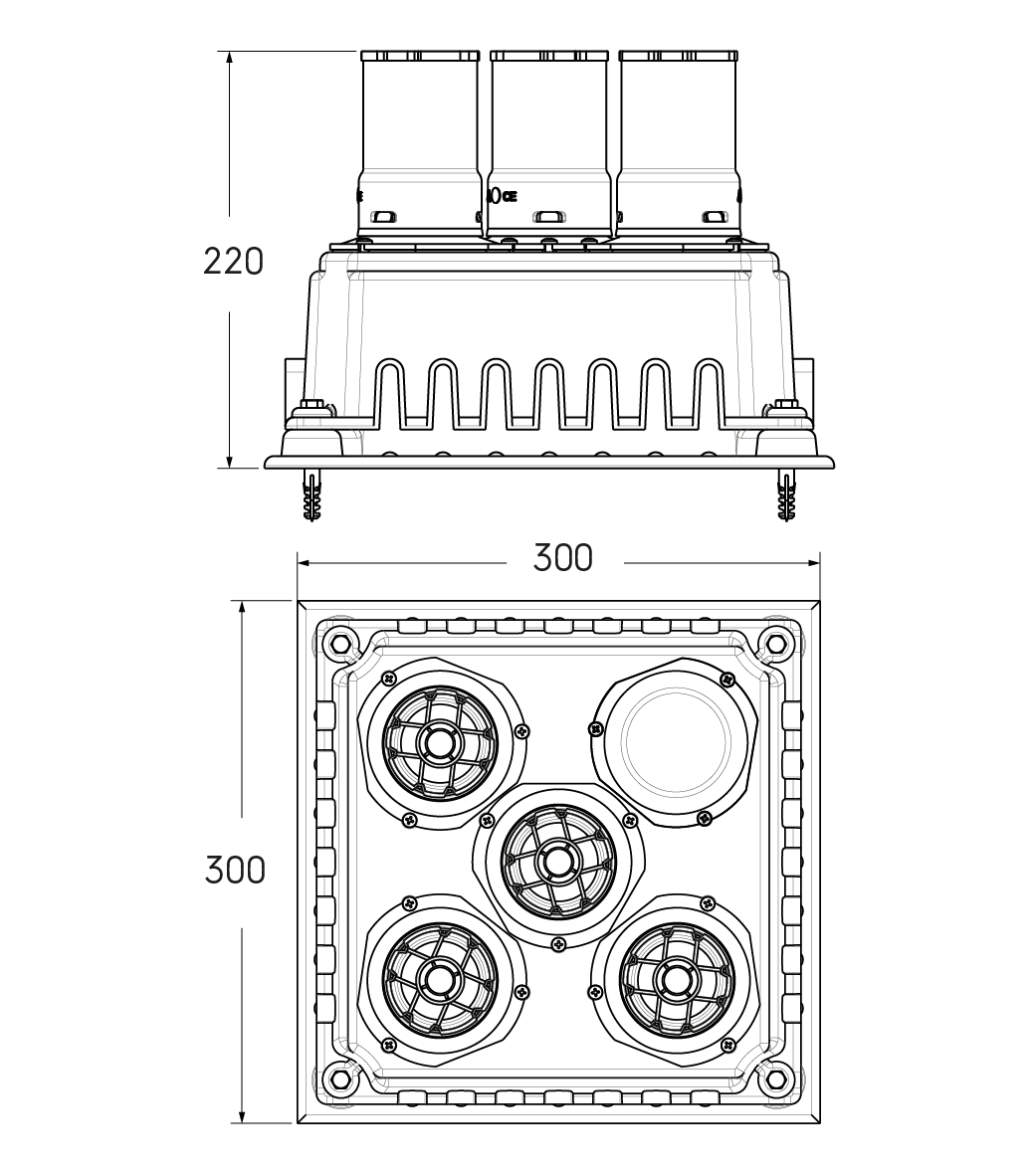 Schéma technique - Kit MultiFlex Alsace 4app - Vue terminal