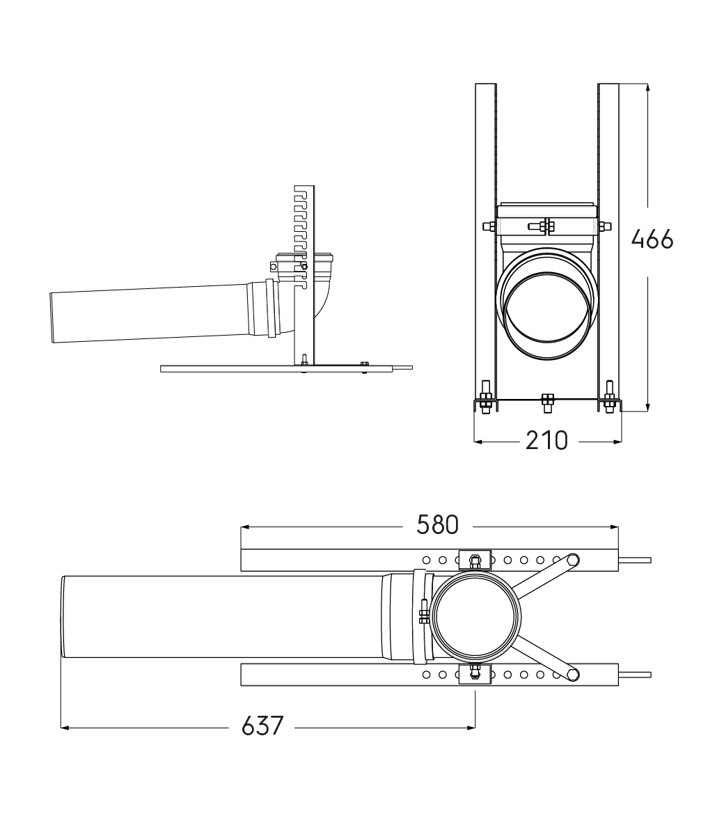 Schéma technique - Kit C B22p-B23p N°1 D125