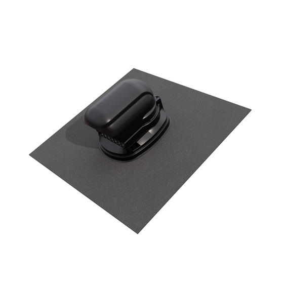 Cable and duct entry 120 15-55° Black