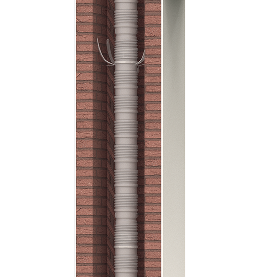 Image d'ambiance - Conduit flexible recoupable Chemilux Condensation