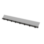 Eaves ventilation element with comb 85mm x 1m PP black