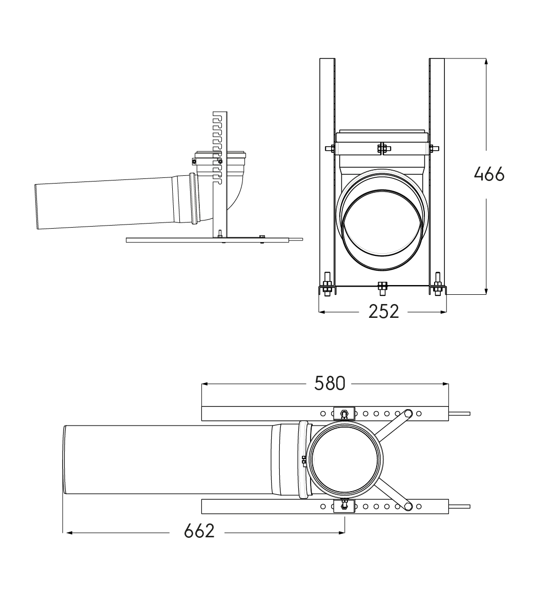 Schéma technique - Kit C B22p-B23p N°1 d160