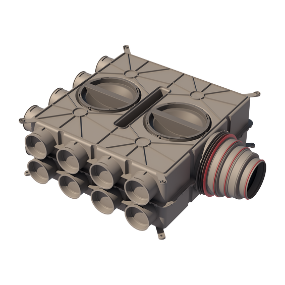 Air Excellent DB816 distribution box PP grey