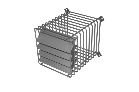 200 201 Grille avec déflecteur