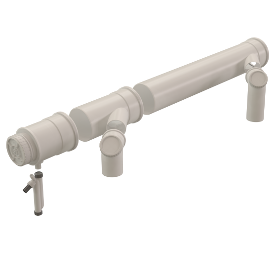 Set Cascade Basic Under Pressure 200-110 PP Translucent