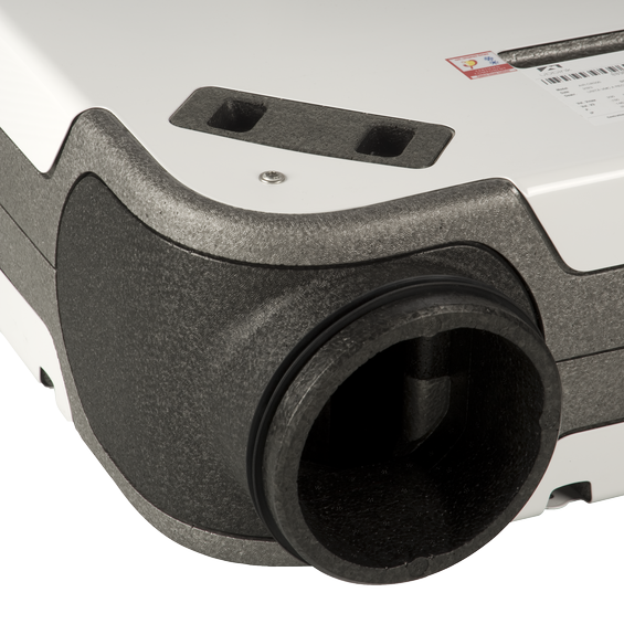 Ubiflux Air CW200 ventilation unit detail on filter location
