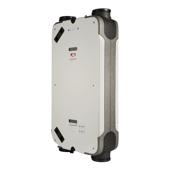 Ubiflux Air CW300 ventilation unit wall installation