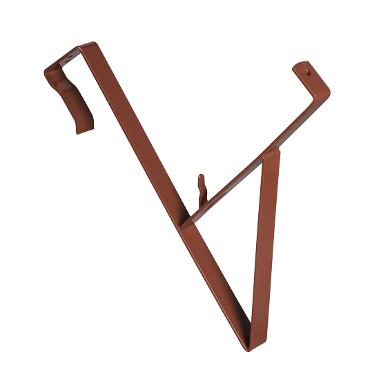 Snow guard grate bracket type D1/D2 Steel hot dip galvanized brown