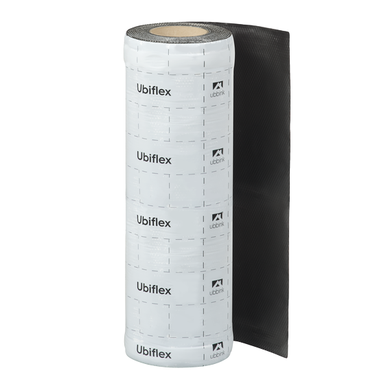 Ubiflex Finio standing with flap 500mm x 5m black