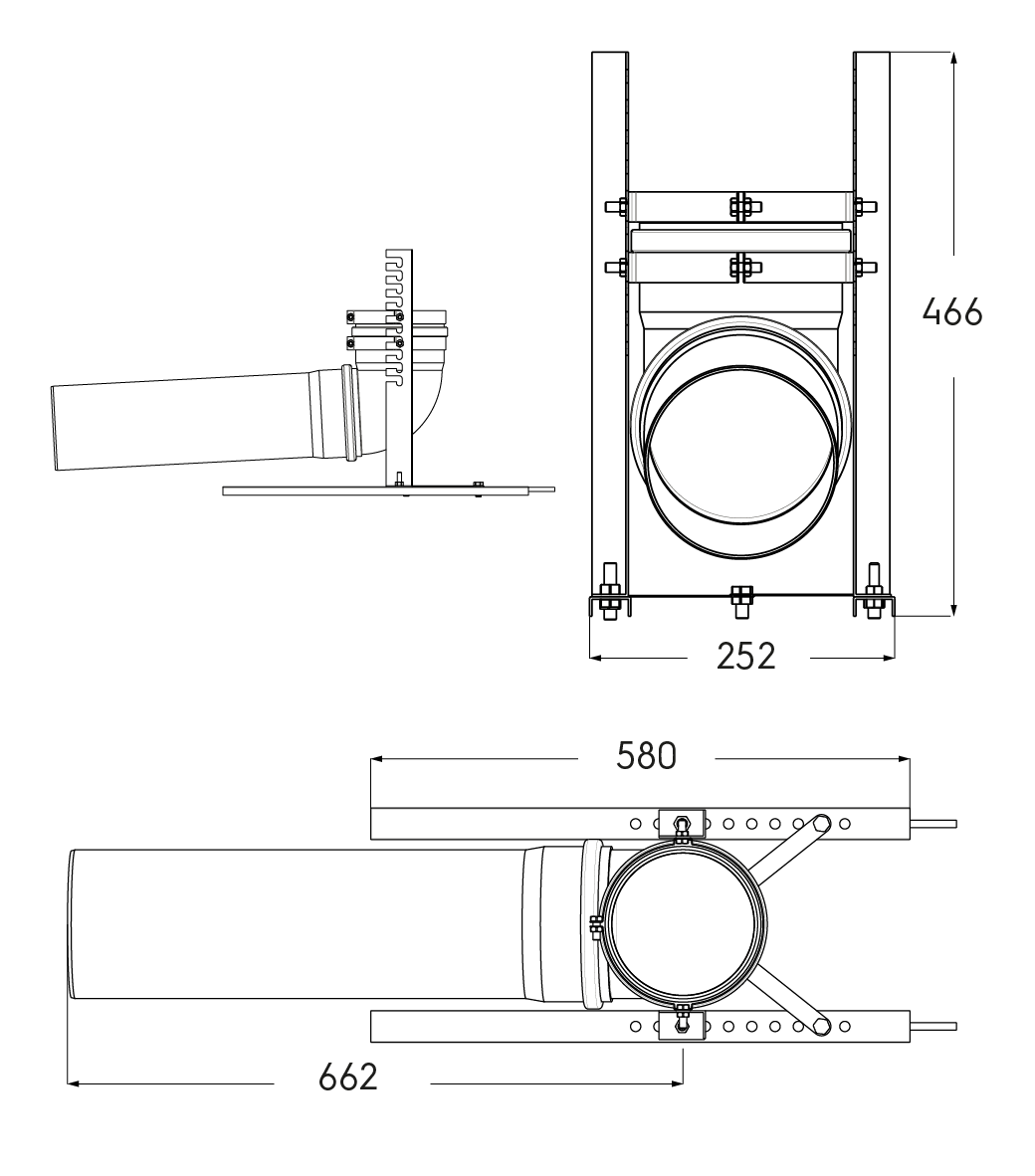Schéma technique - Kit C B22p-B23p N°1 D160 flex