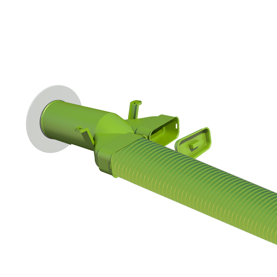 Application picture - Air Excellent 2x AE55SC Valve Adaptor 125mm 180°