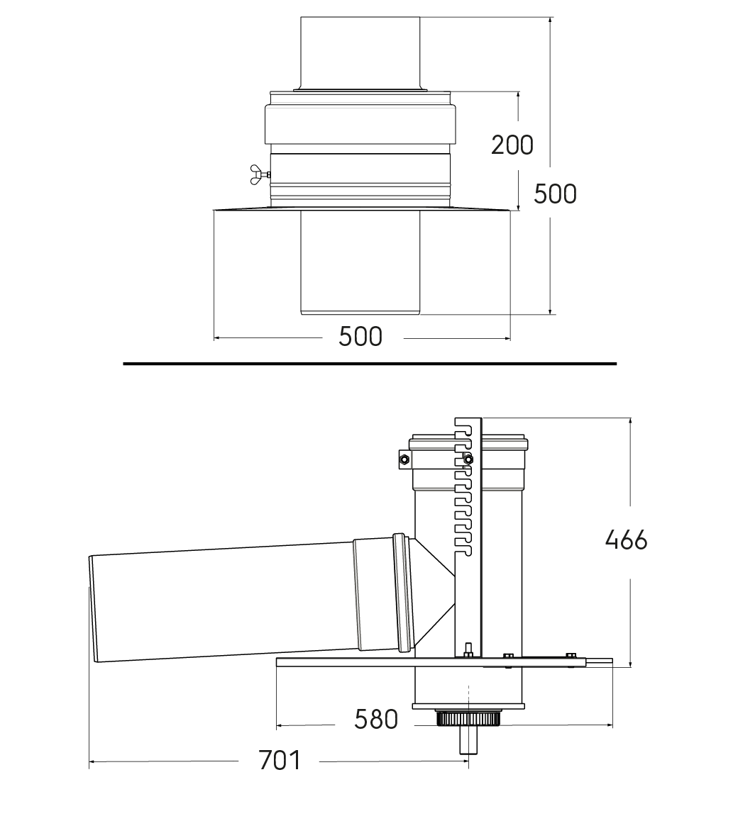 Schéma technique - Kit C B22-B23 N°1 D200