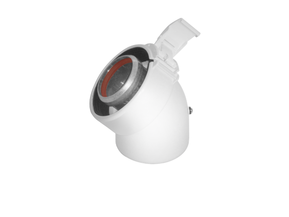 227 233 Coude 90° 60-100 rolux gaz