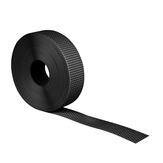 Eaves Protection Mesh Pro 50mm x 60m Hard PVC black