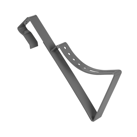 Roof tread and step bracket type D1/D2 Steel hot dip galvanized anthracite