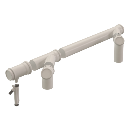 Set Cascade Basic Under Pressure 125-110 PP Translucent