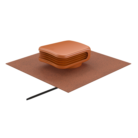 Valetis Roof terminal 200 terracotta/red