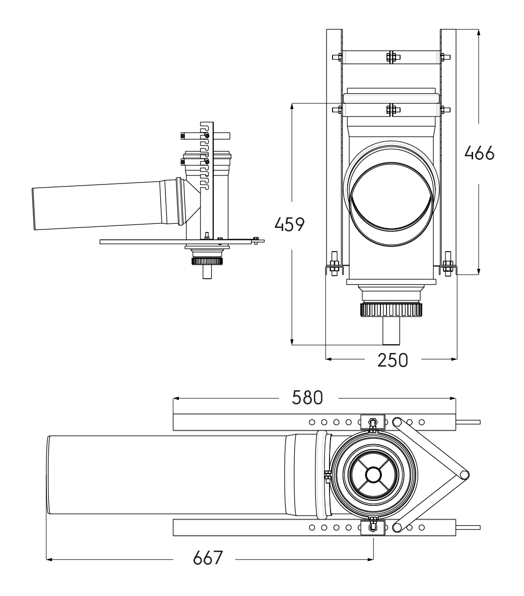 Schéma technique - Kit C B22-B23 N°1 D160 flex