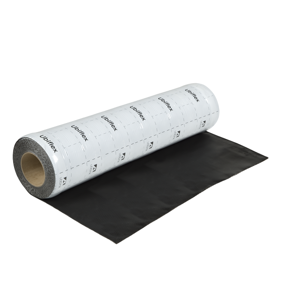 Ubiflex Finio lying with flap 600mm x 5m black
