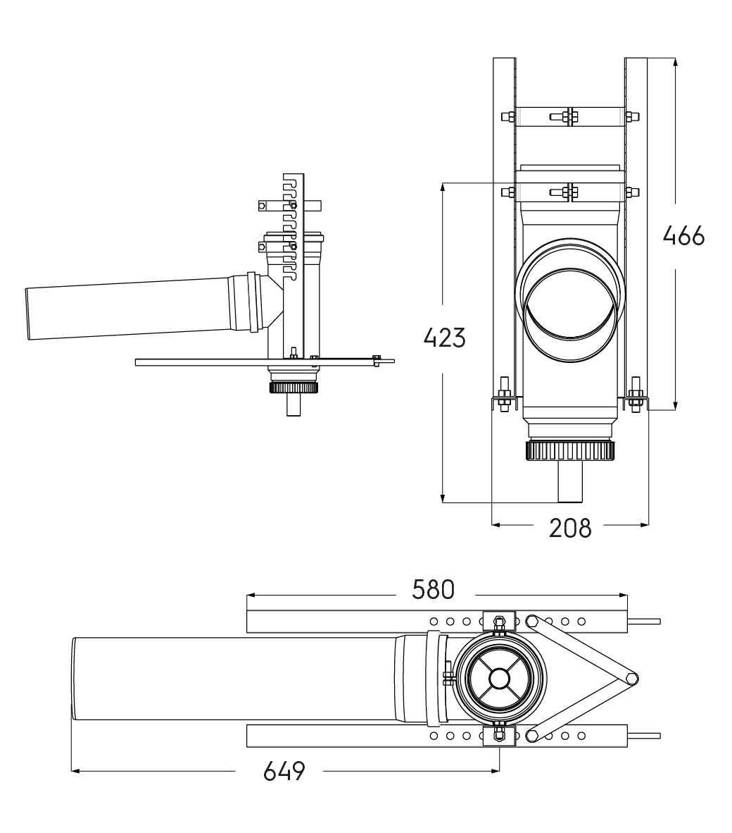 Schéma technique - Kit C B22-B23 N°1 D125 fle