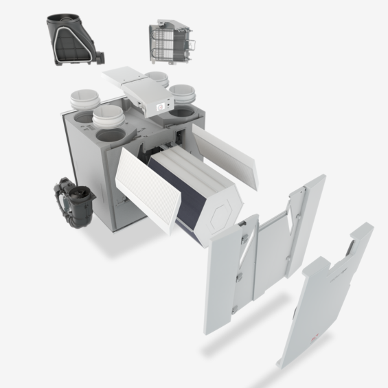 Ubiflux Vigor exploded view