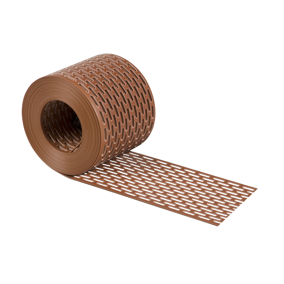 Eaves Protection Mesh 80mm x 5m Hard PVC red