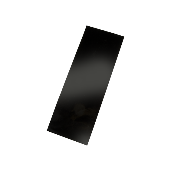 Underlay strip 110mm x 300mm Alu black