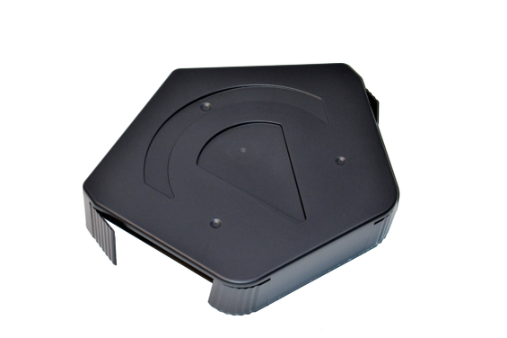 100000294150 - Angled Ridge End Cap Grey