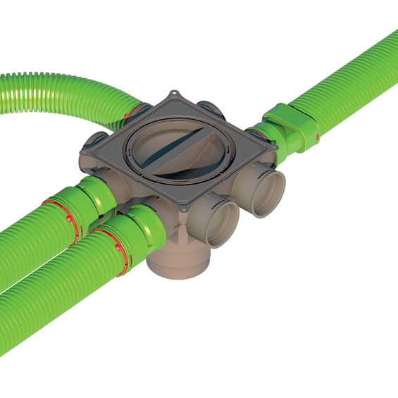 Image d'ambiance - Piquage caisson de distribution Air Excellent AE35SC