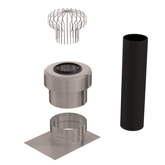 Rolux 3CEp Rénovation Kit sortie toit 3000