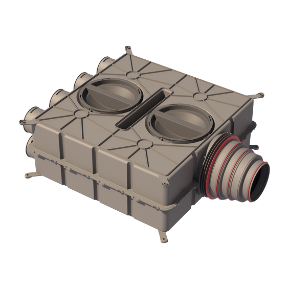 Air Excellent DB808 distribution box PP grey