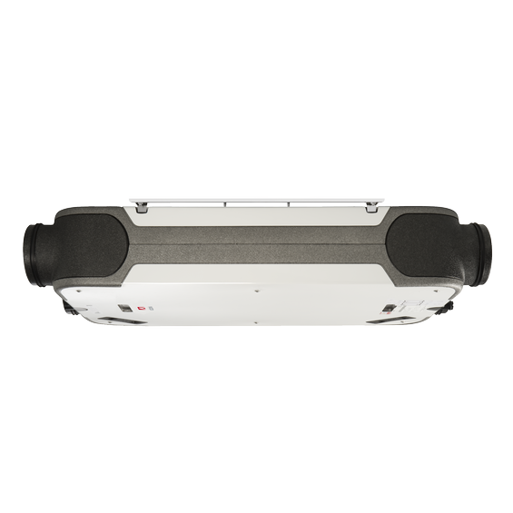 Ubiflux Air CW200 ventilation unit ceiling installation right side with rail