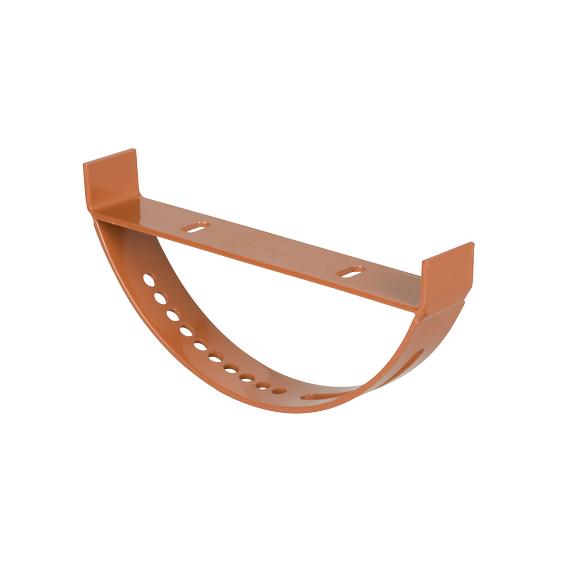 Roof tread bracket 25cm Steel hot dip galvanized red